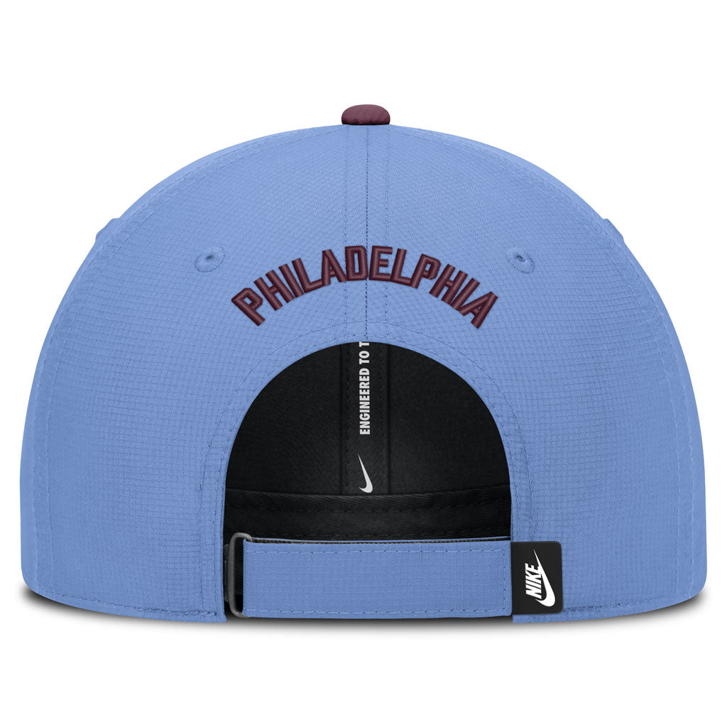 MLB Philadelphia Phillies Nike Cooperstown Ripstop Adjustable Hat - Light blue