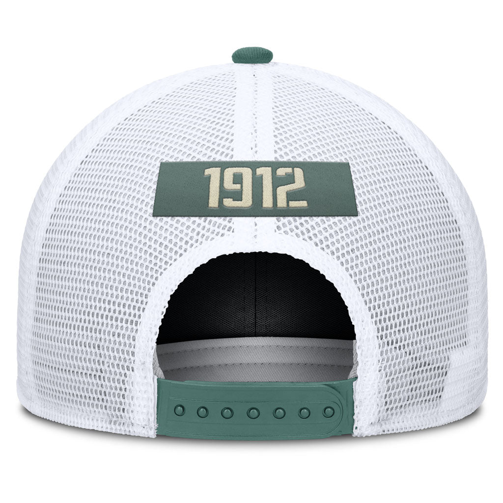 MLB Boston Red Sox Nike Citty Connect Dri-Fit Structured Trucker Adjustable Hat - Green