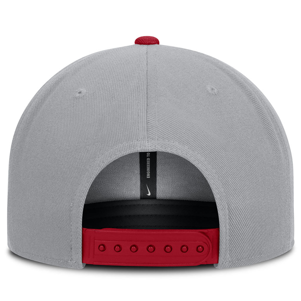 MLB Philadelphia Phillies Nike Two-Tone Primetime Pro Snapback Hat - Graphite