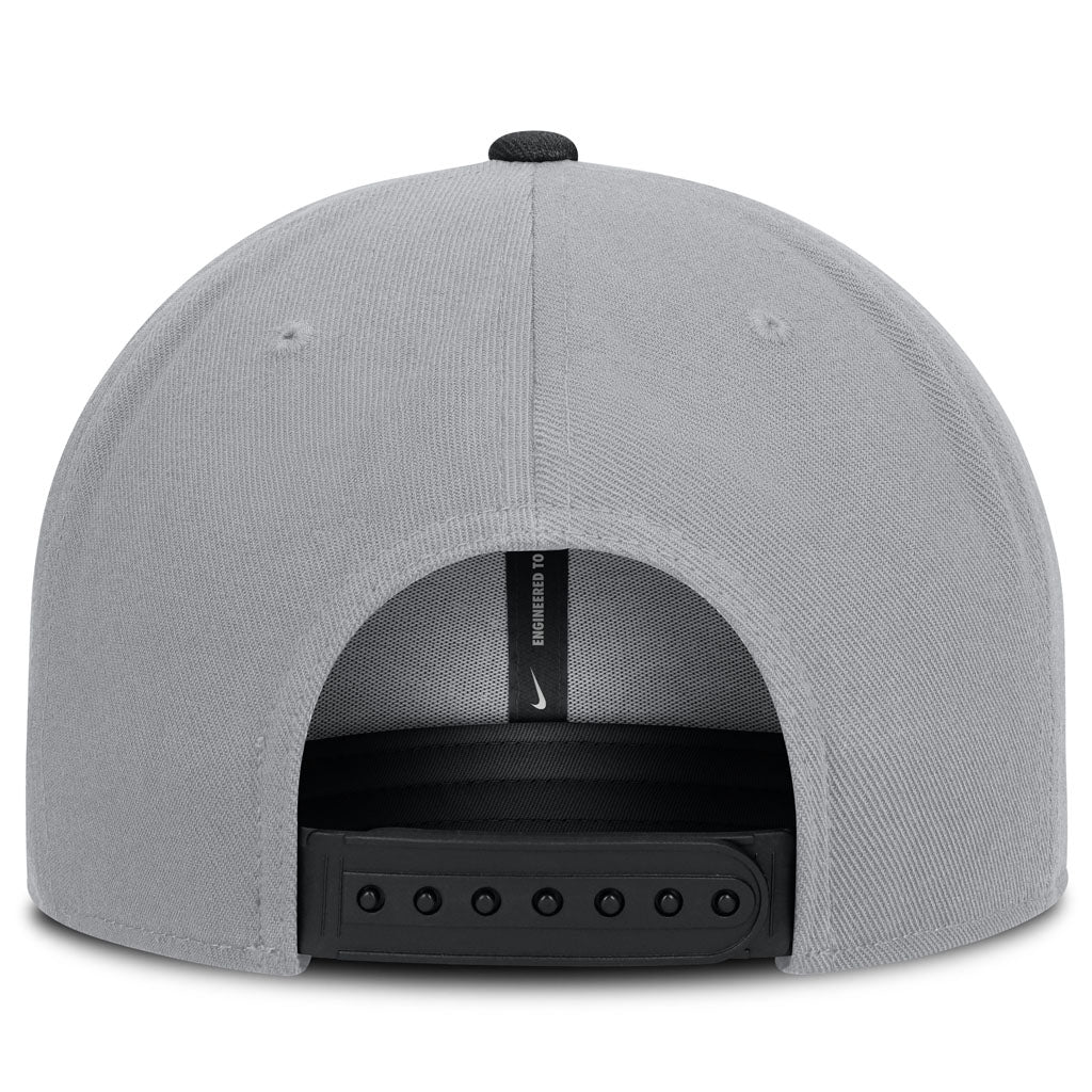 MLB Chicago White Sox Nike Two-Tone Primetime Pro Snapback Hat - Graphite