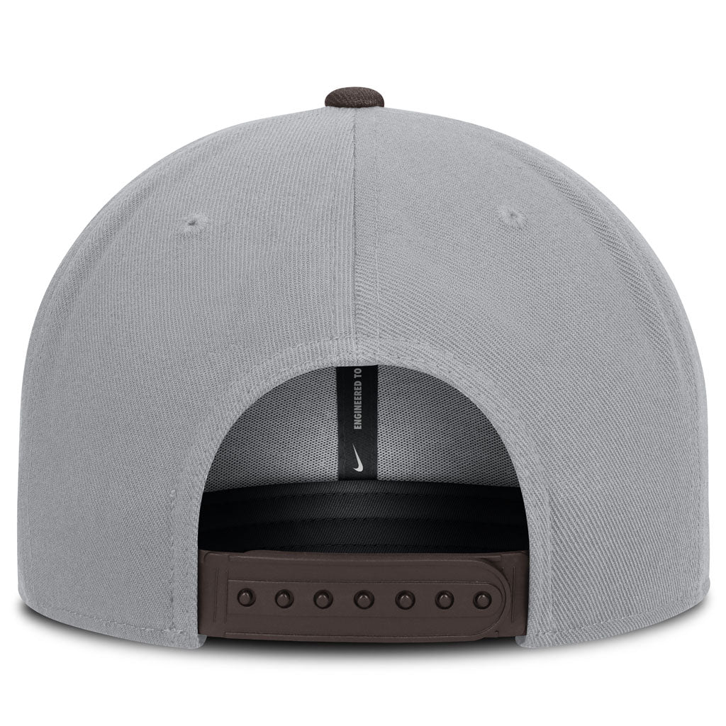 MLB San Diego Padres Nike Two-Tone Primetime Pro Snapback Hat - Graphite