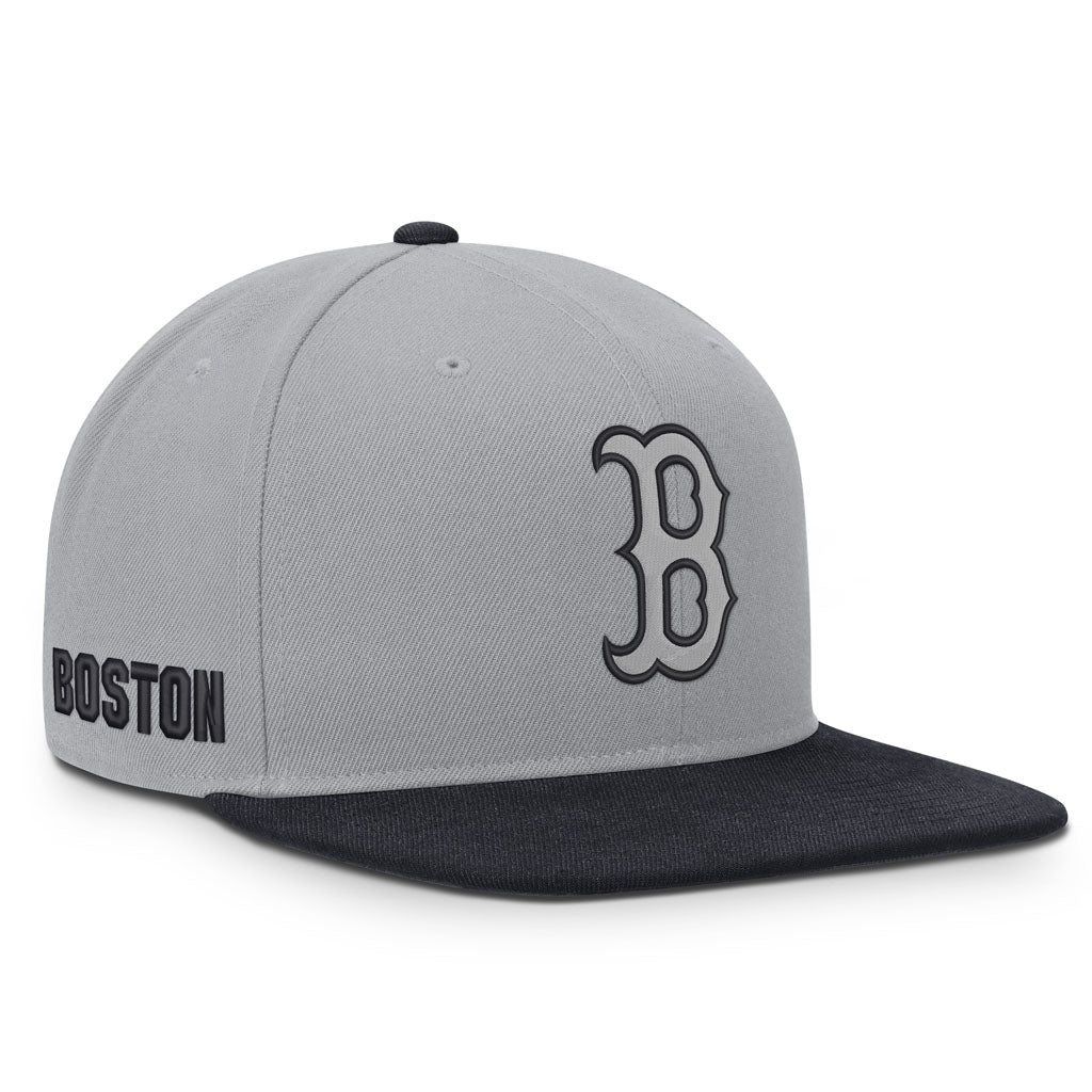 MLB Boston Red Sox Nike Two-Tone Primetime Pro Snapback Hat - Graphite