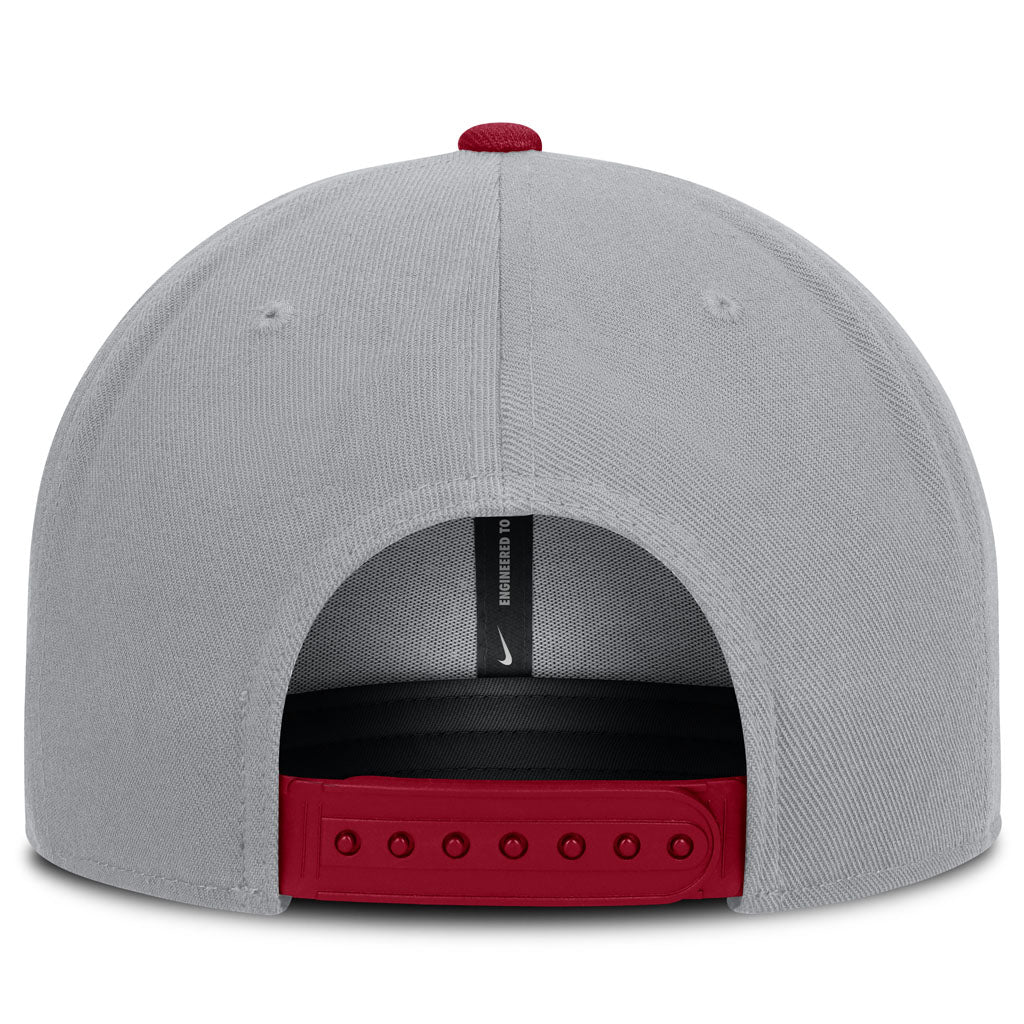 MLB St. Louis Cardinals Nike Two-Tone Primetime Pro Snapback Hat - Graphite