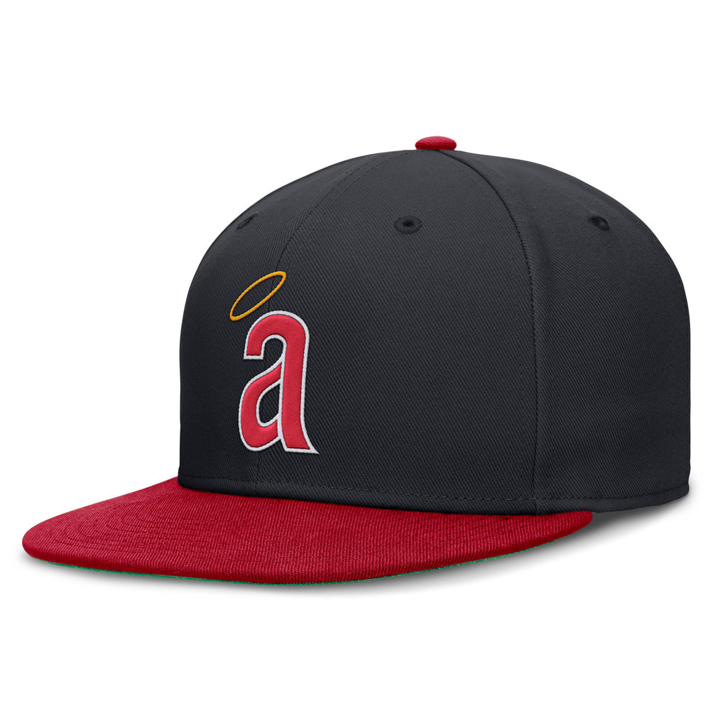 MLB Los Angeles Angels Nike Cooperstown True Structured Fitted Hat - Navy
