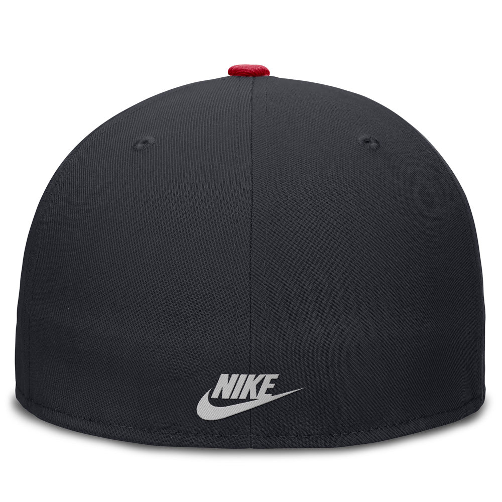 MLB Los Angeles Angels Nike Cooperstown True Structured Fitted Hat - Navy