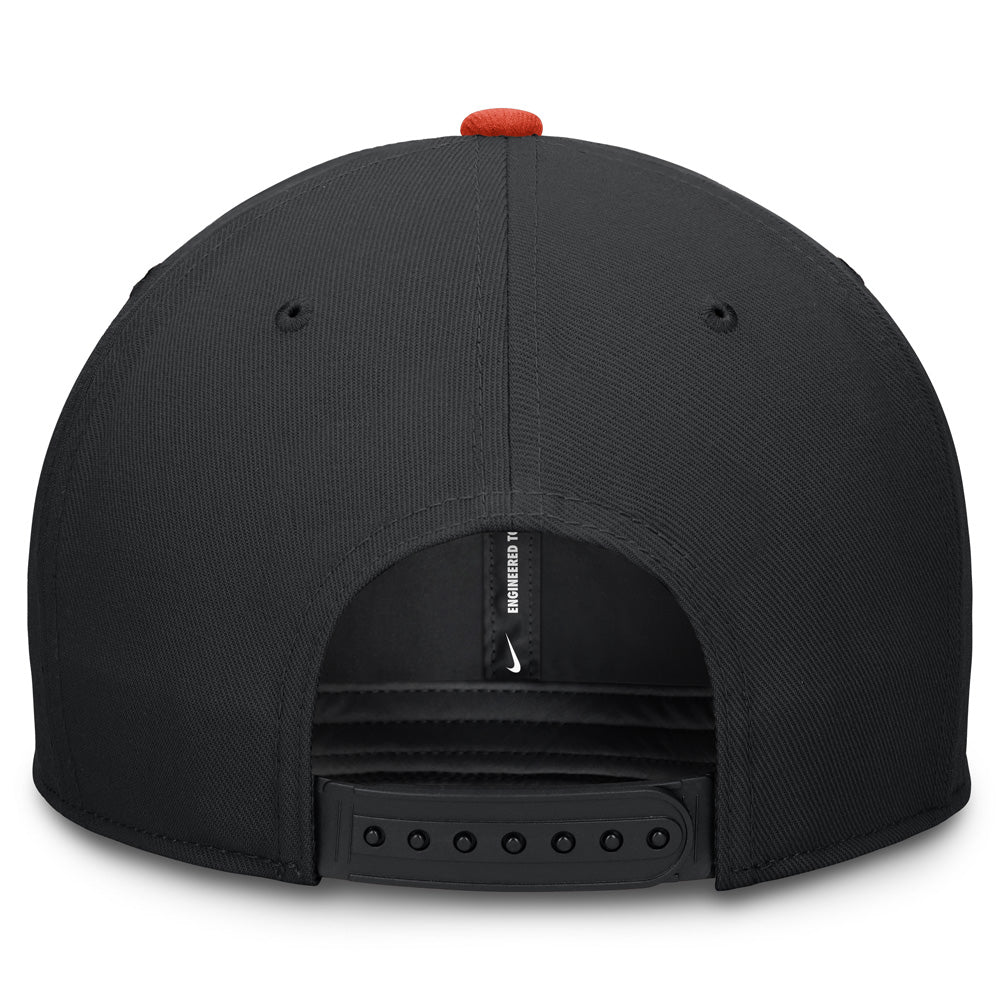 MLB San Francisco Giants Nike Pro Snapback Hat - Black