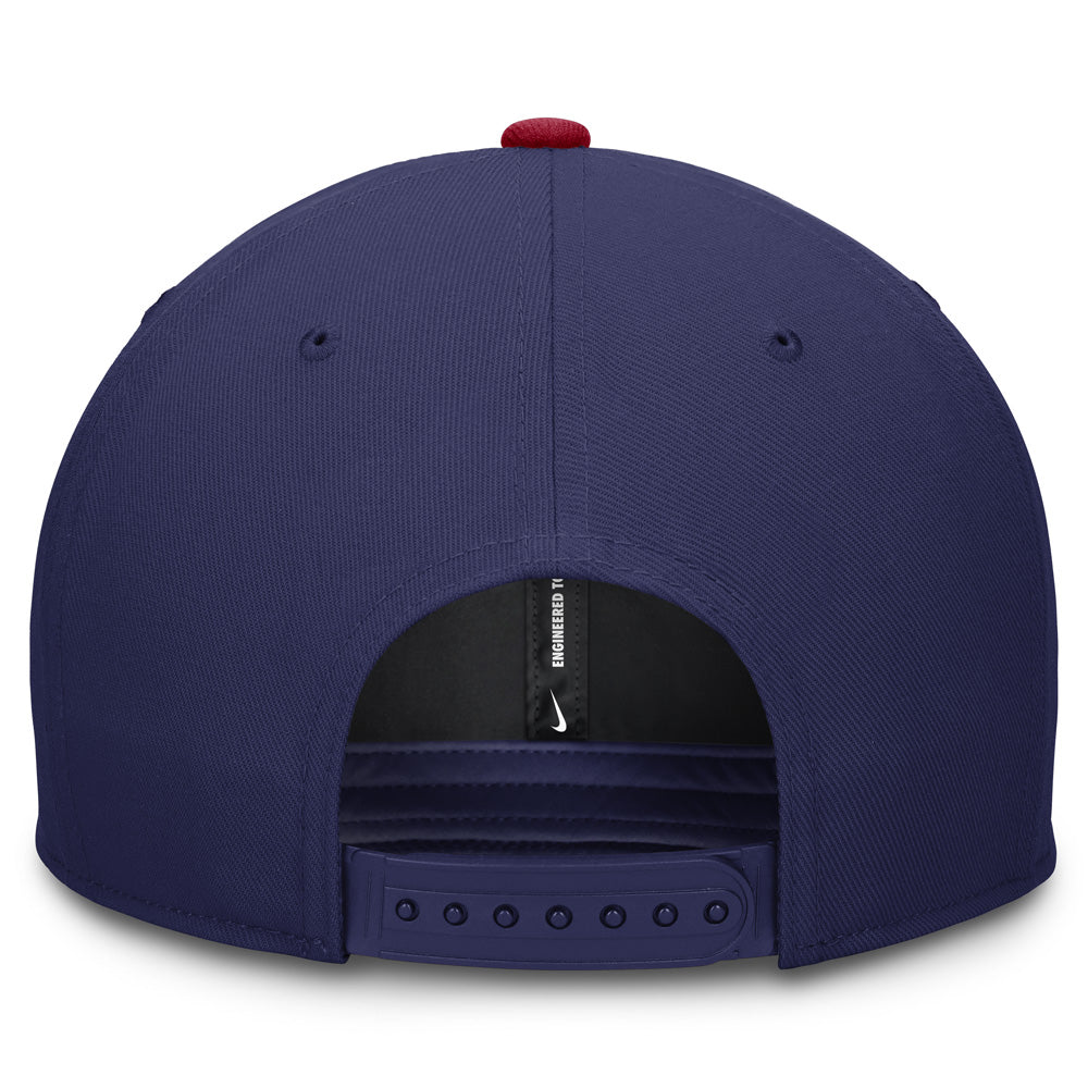 MLB Texas Rangers Nike Pro Snapback Hat - Blue