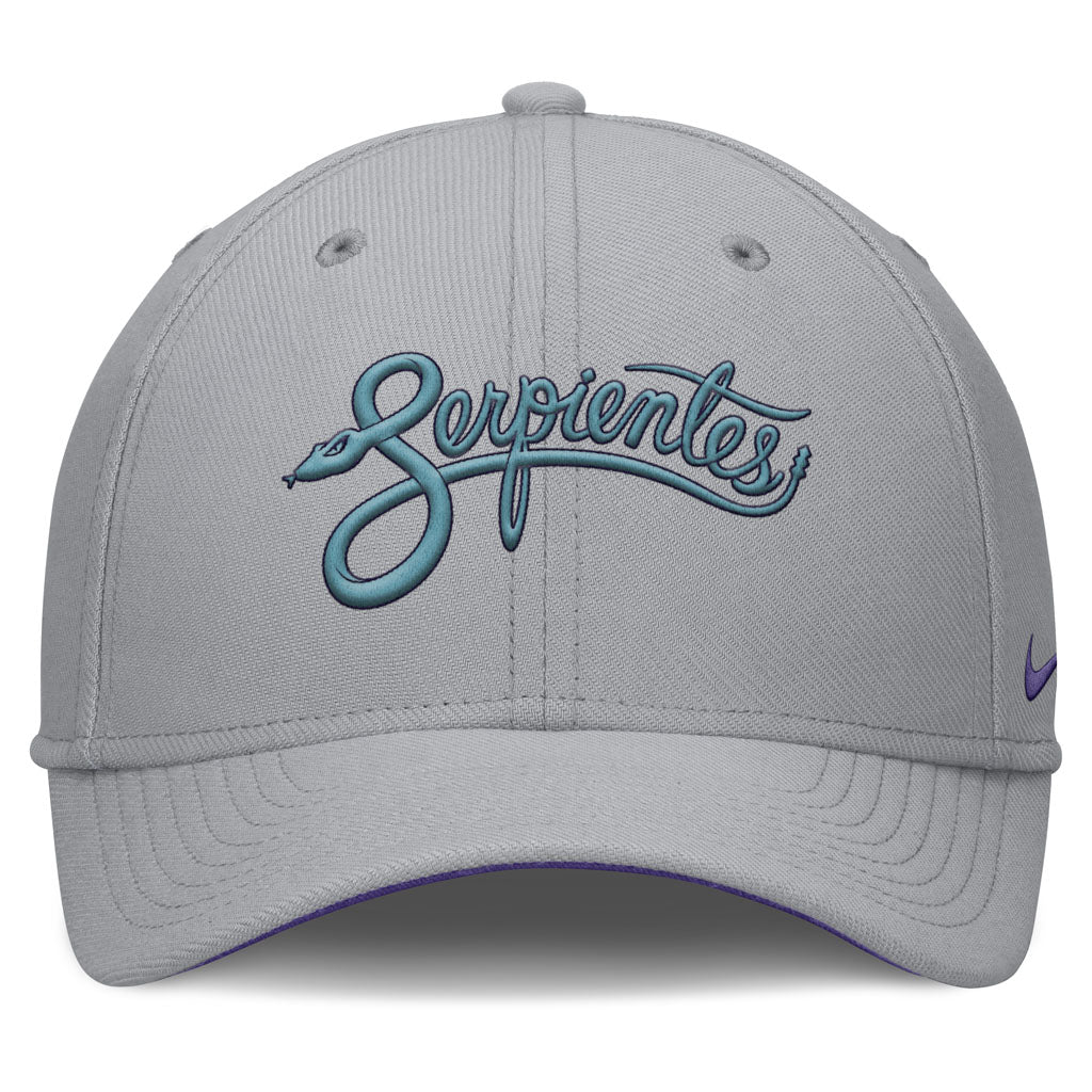 MLB Arizona Diamondbacks Nike City Connect Swoosh Flex Fit Hat - Gray
