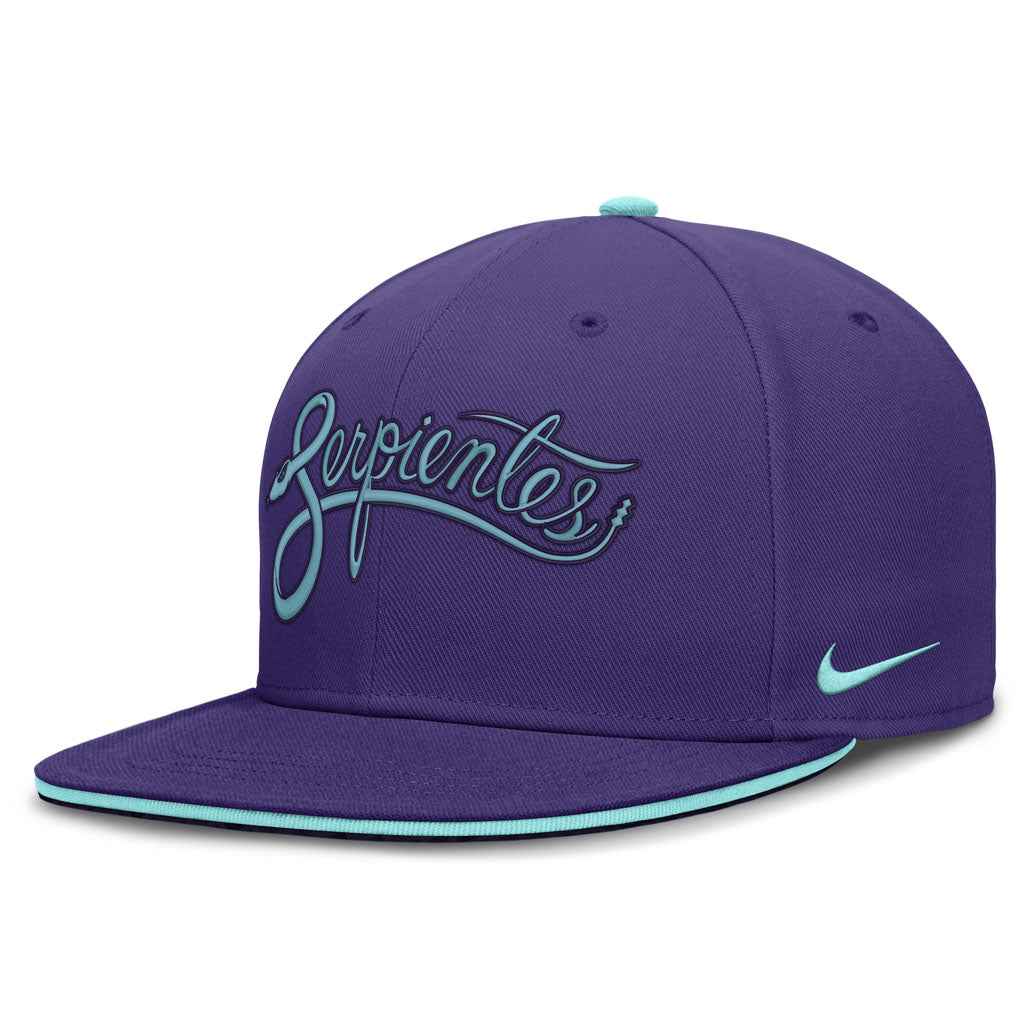 MLB Arizona Diamondbacks Nike Serpientes City Connect Dri-Fit Fitted Hat - Purple