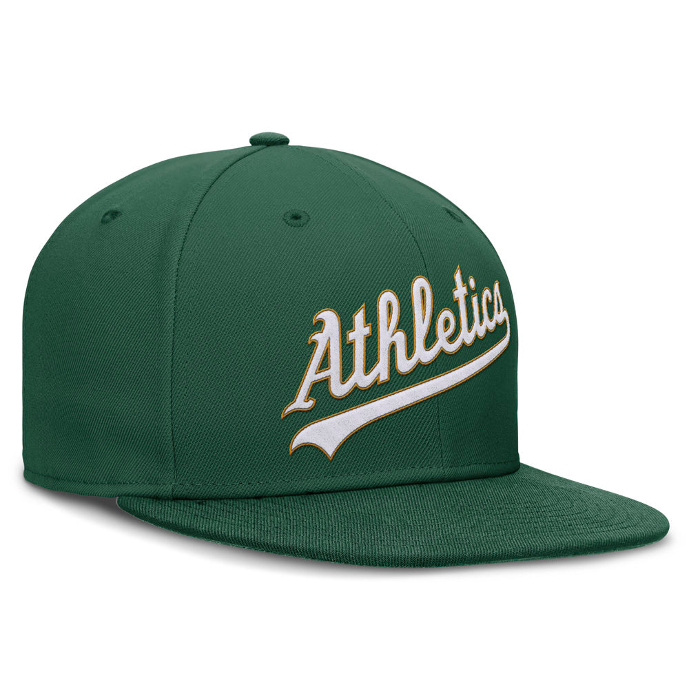 MLB Oakland Athletics Nike True Structured Fitted