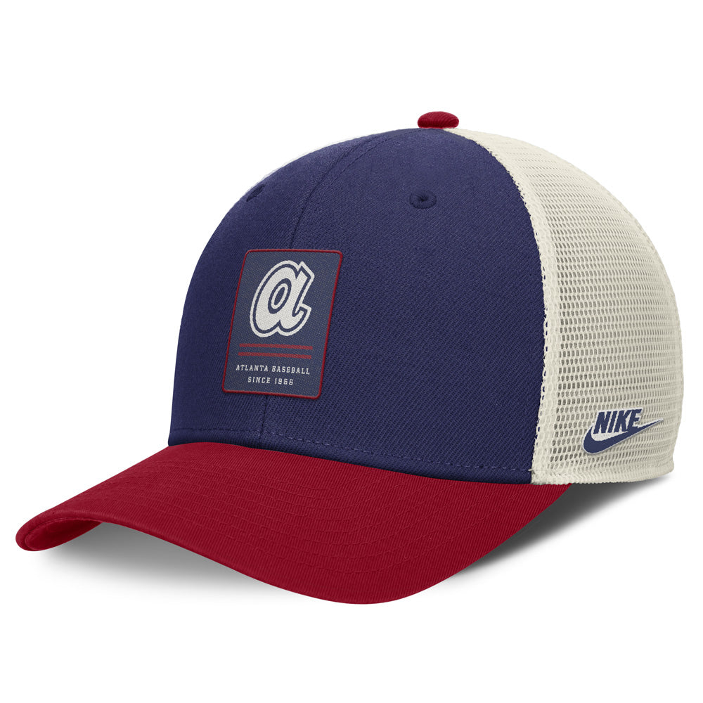 MLB Atlanta Braves Nike Cooperstown Club Trucker Adjustable Hat - Blue