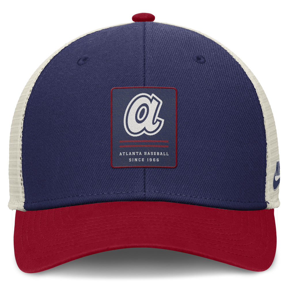 MLB Atlanta Braves Nike Cooperstown Club Trucker Adjustable Hat - Blue