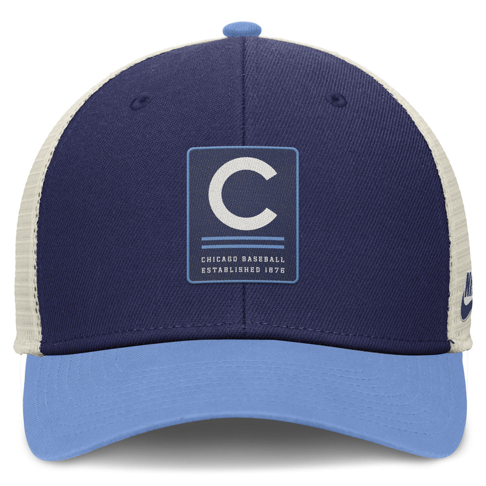 MLB Chicago Cubs Nike Cooperstown Club Trucker Adjustable Hat - Blue