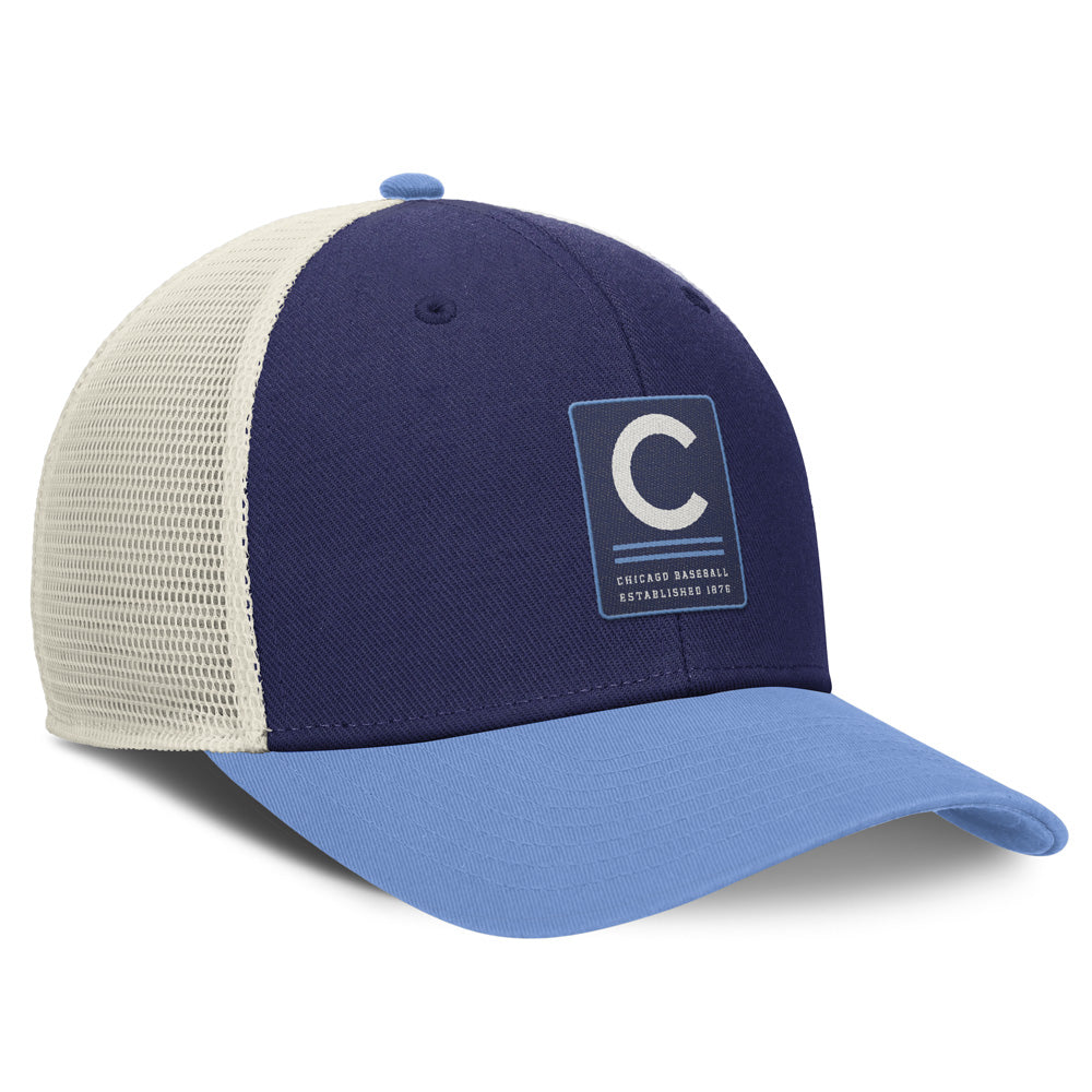 MLB Chicago Cubs Nike Cooperstown Club Trucker Adjustable Hat - Blue