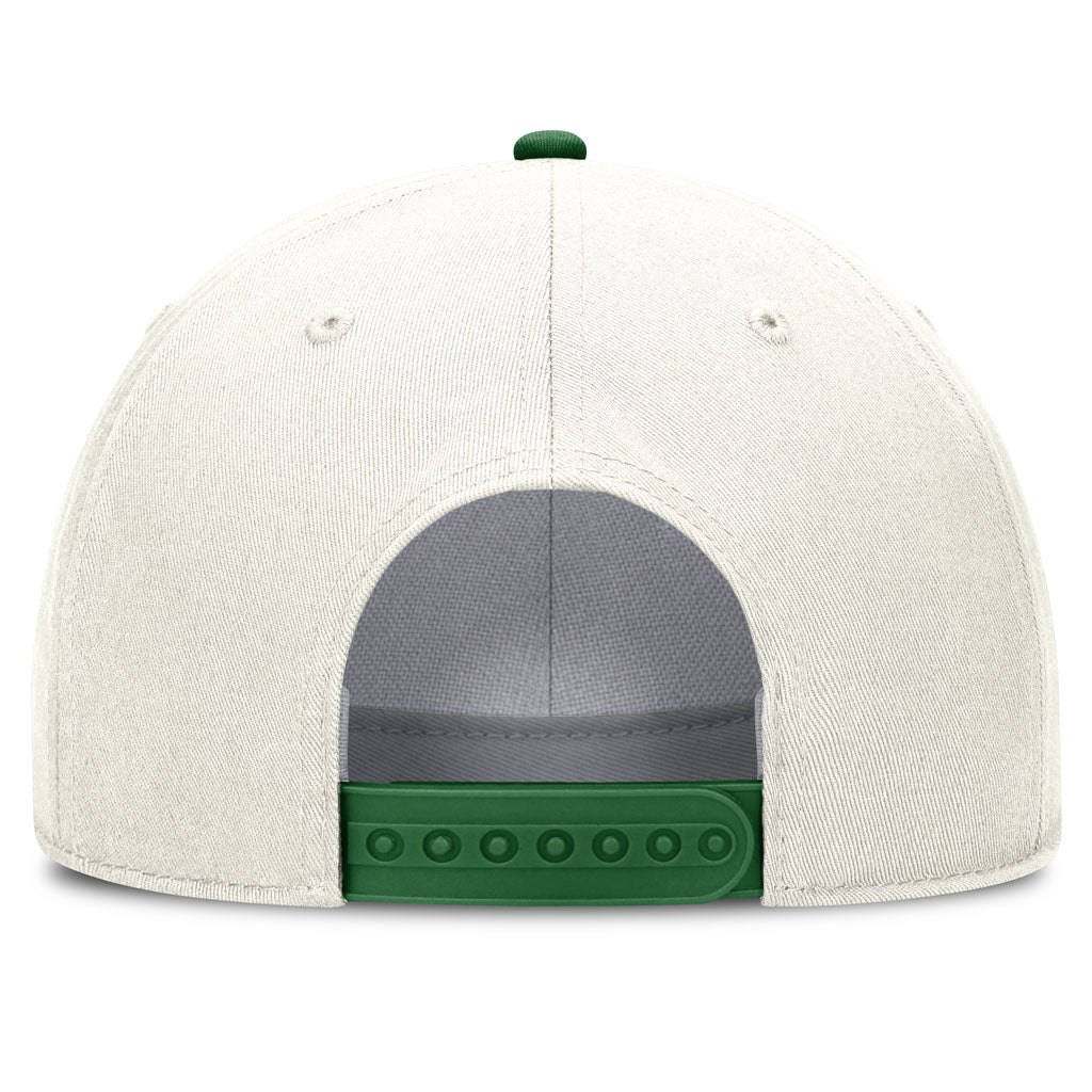 MLB Athletics Nike Rope Cooperstown Adjustable Hat - Cream
