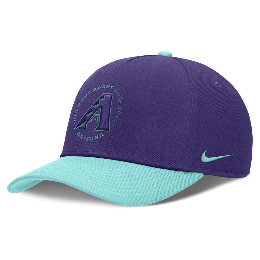 MLB Arizona Diamondbacks Nike Two-Tone City Connect Circle Adjustable Hat - Purple
