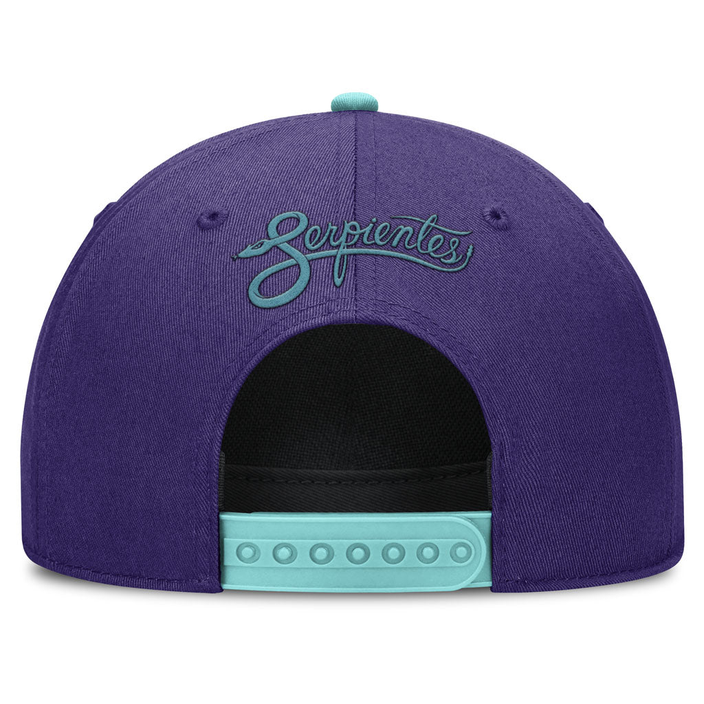 MLB Arizona Diamondbacks Nike Two-Tone City Connect Circle Adjustable Hat - Purple