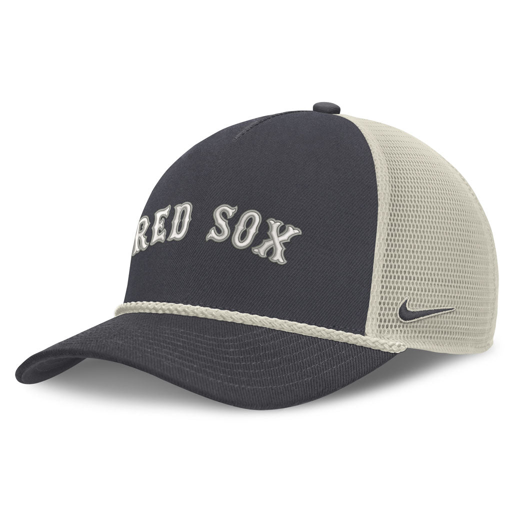 MLB Boston Red Sox Nike Statement Rope Adjustable Snapback Hat - Graphite
