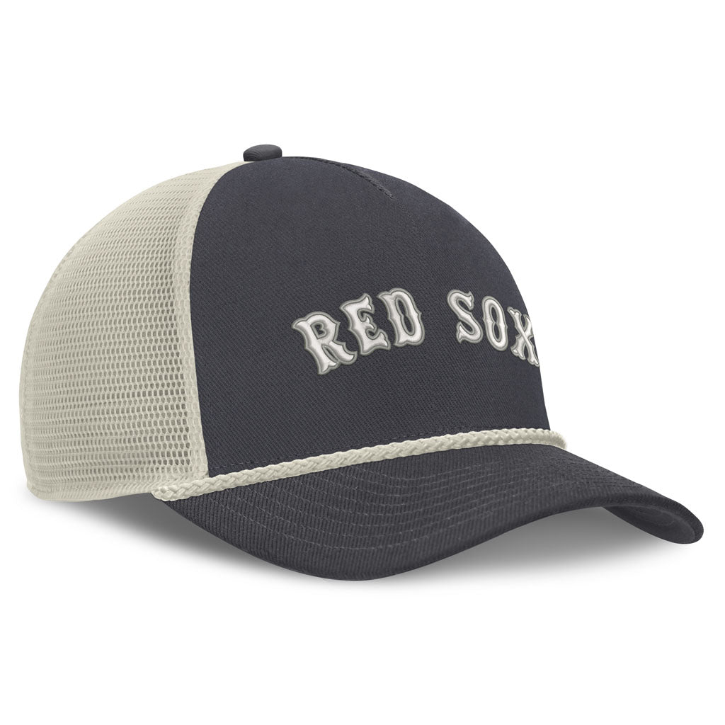 MLB Boston Red Sox Nike Statement Rope Adjustable Snapback Hat - Graphite