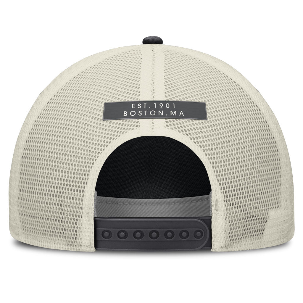 MLB Boston Red Sox Nike Statement Rope Adjustable Snapback Hat - Graphite