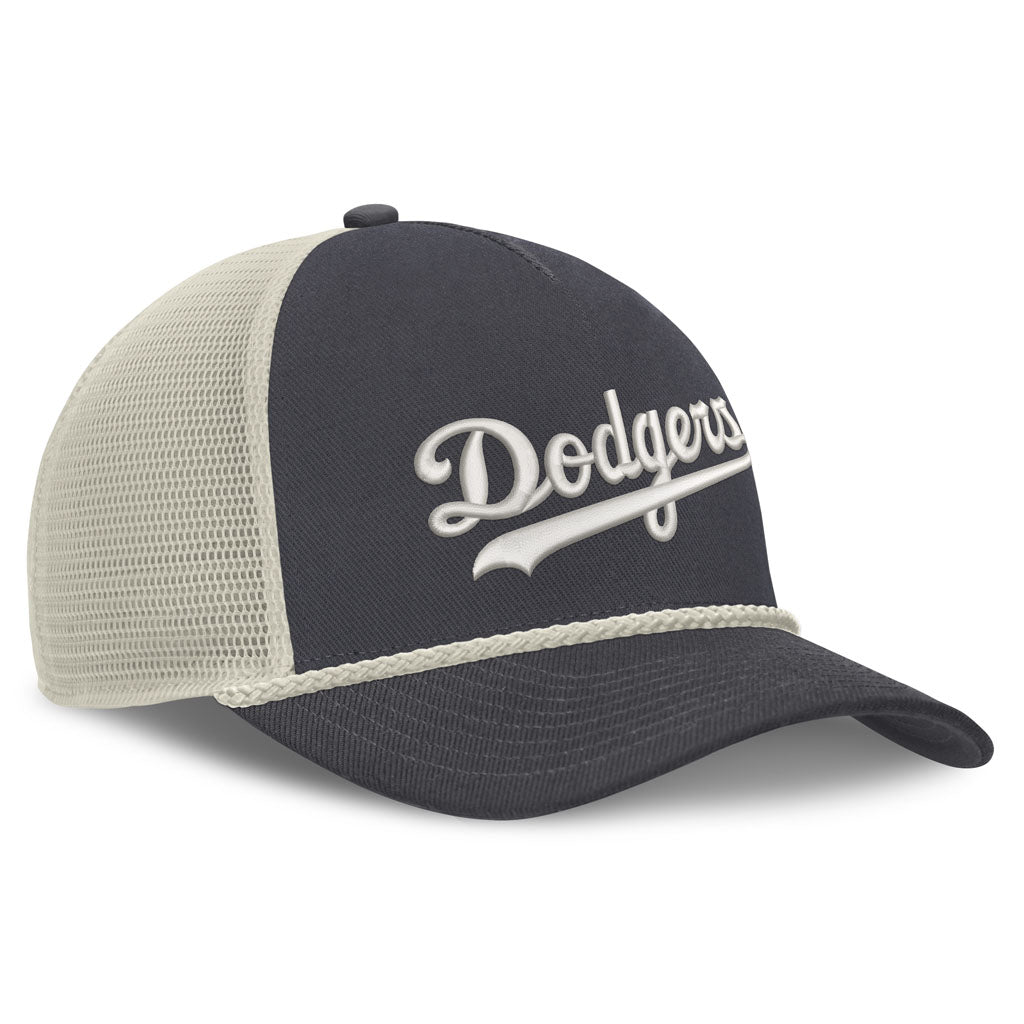 MLB Los Angeles Dodgers Nike Statement Rope Adjustable Snapback Hat - Graphite