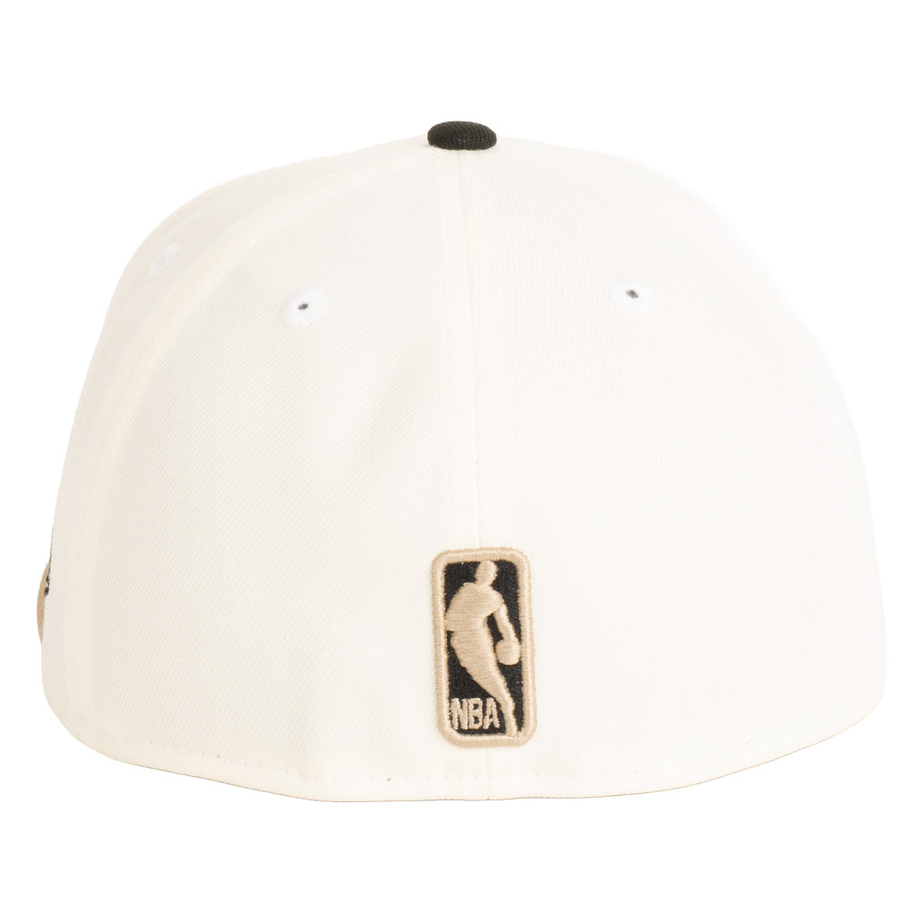 NBA Phoenix Suns New Era Dark Harvester 59FIFTY Fitted Hat - Cream