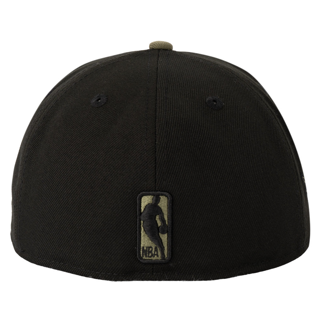 NBA Phoenix Suns New Era Midnight Jungle 59FIFTY Fitted Hat - Black