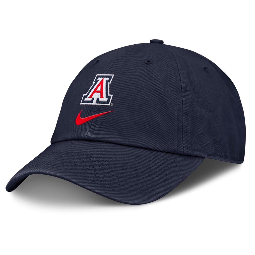 NCAA Arizona Wildcats Nike Primary Swoosh Slouch Adjustable Hat - Navy