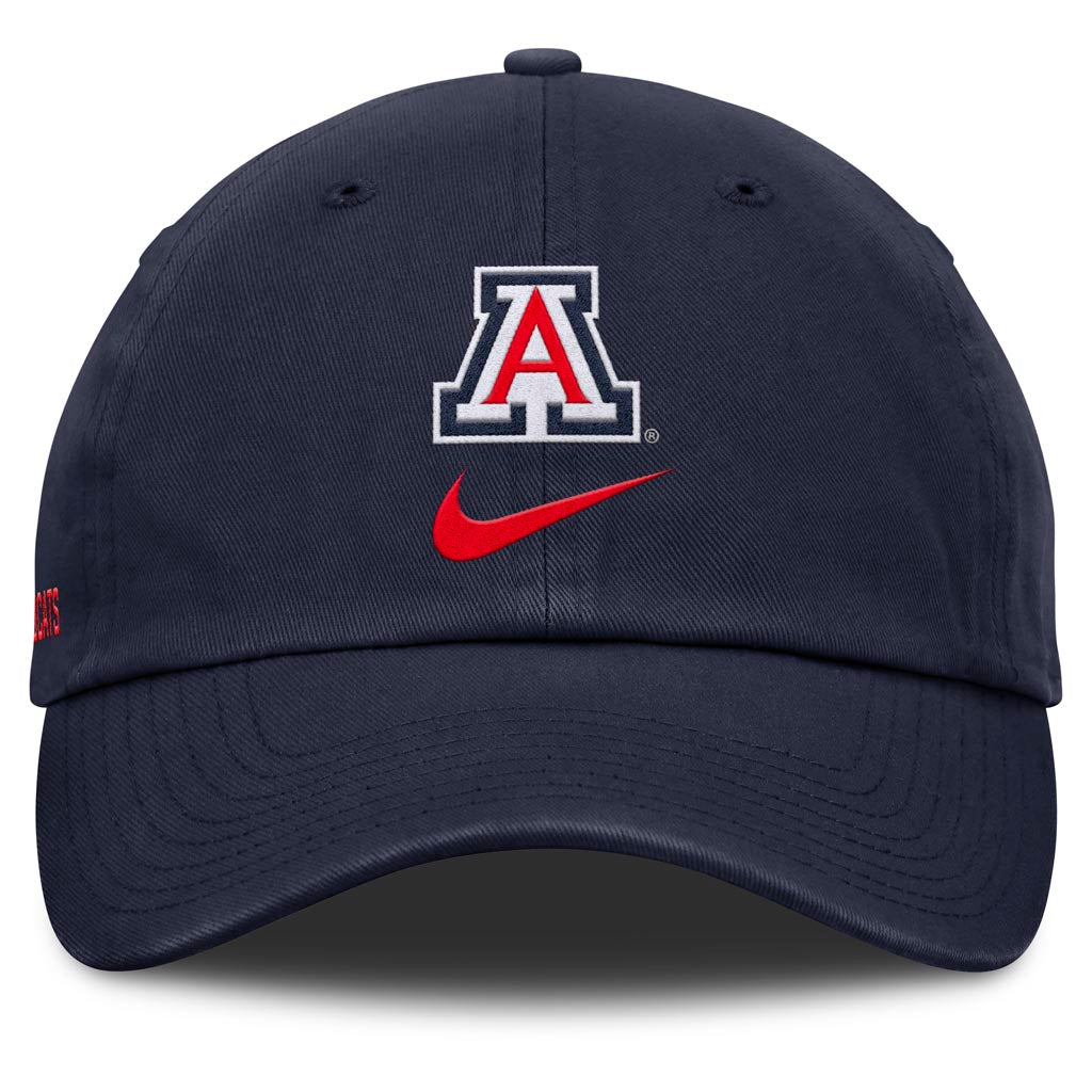 NCAA Arizona Wildcats Nike Primary Swoosh Slouch Adjustable Hat - Navy