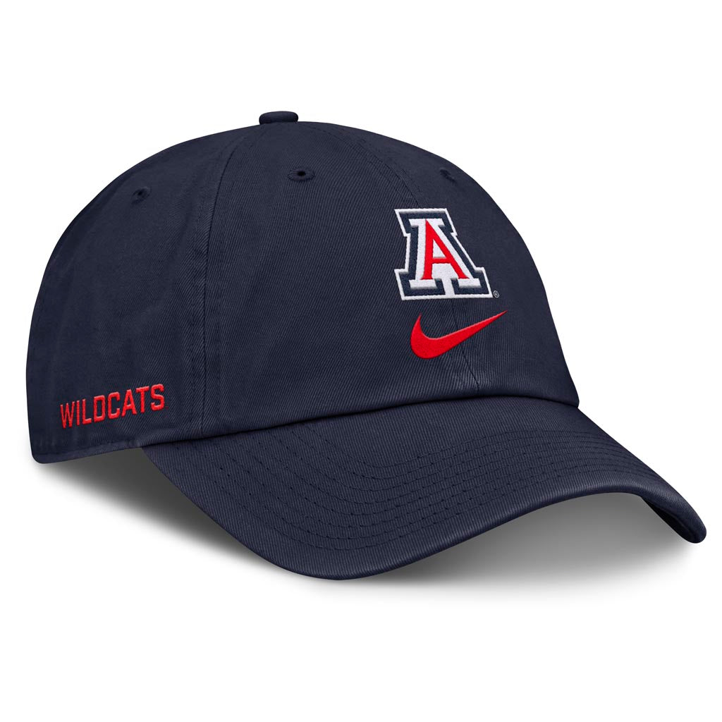 NCAA Arizona Wildcats Nike Primary Swoosh Slouch Adjustable Hat - Navy