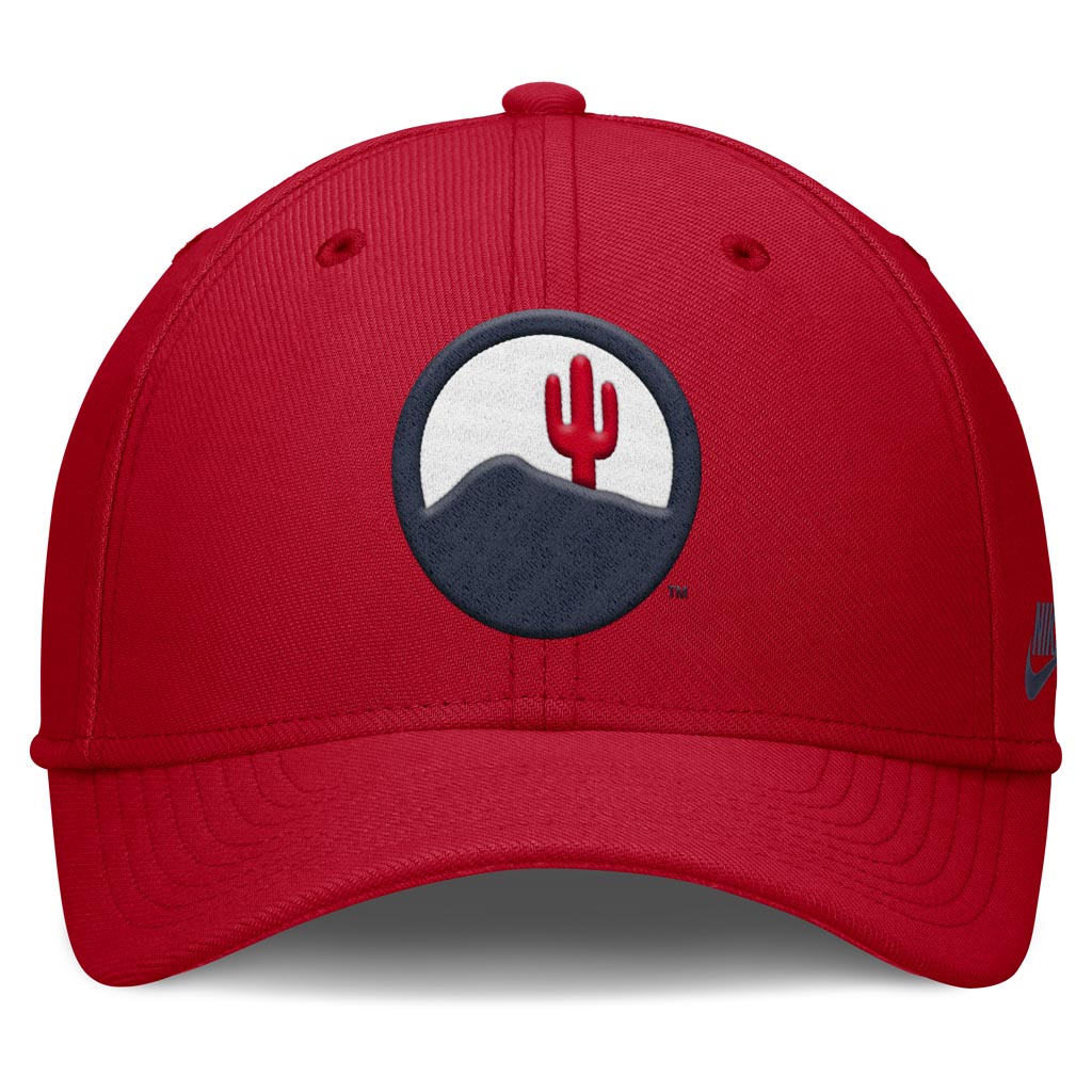 NCAA Arizona Wildcats Nike Academic SwooshFlex Fit Hat - Red