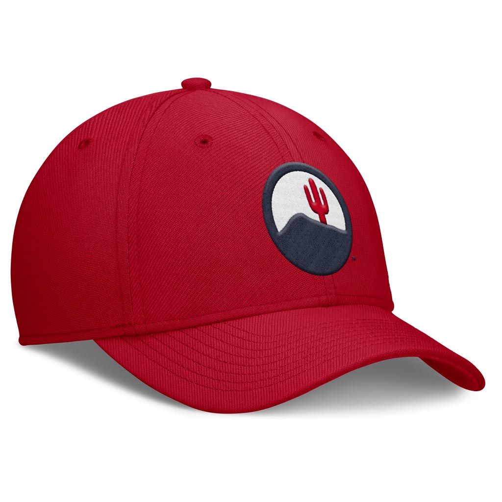 NCAA Arizona Wildcats Nike Academic SwooshFlex Fit Hat - Red