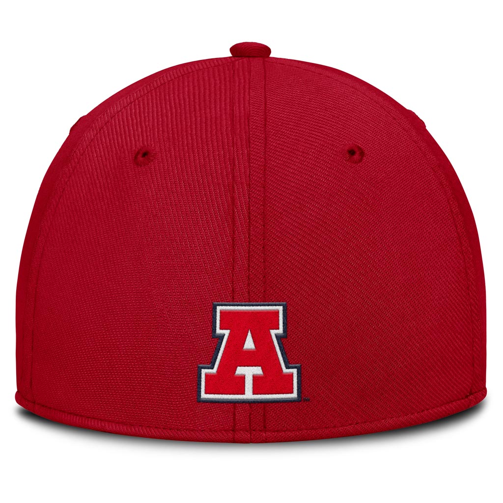 NCAA Arizona Wildcats Nike Academic SwooshFlex Fit Hat - Red