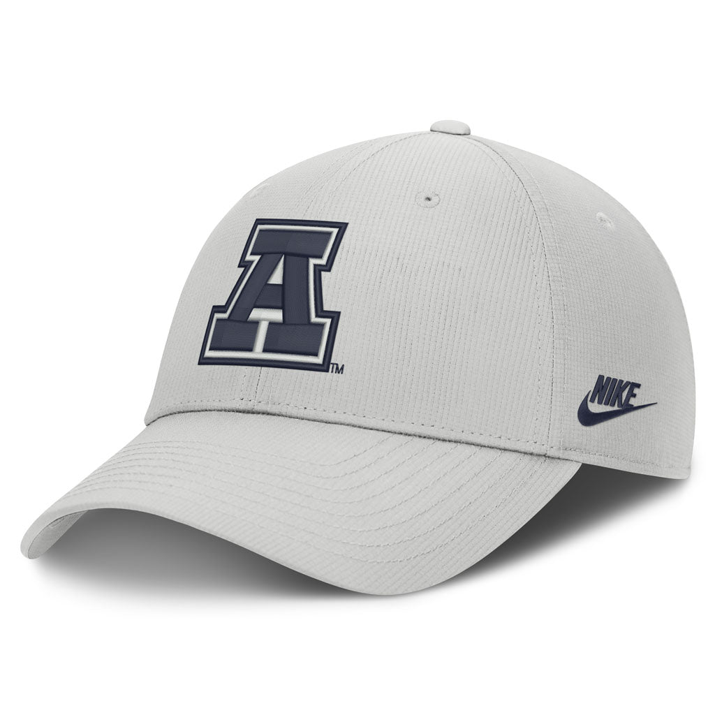 NCAA Arizona Wildcats Nike Throwback A Logo Structured Adjustable Hat - Gray