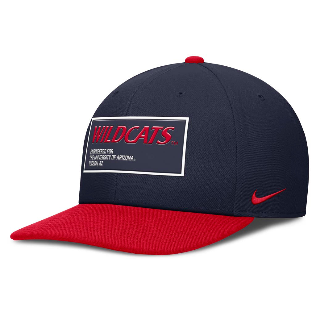 NCAA Arizona Wildcats Nike Patch Gameday Snapback Hat - Navy