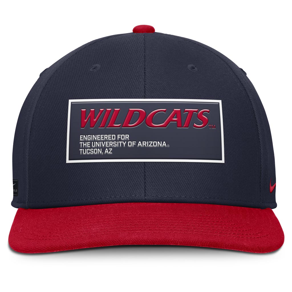 NCAA Arizona Wildcats Nike Patch Gameday Snapback Hat - Navy