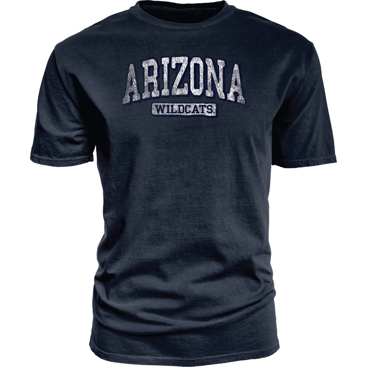 NCAA Arizona Wildcats Blue 84 Wavy Days T-Shirt- Navy