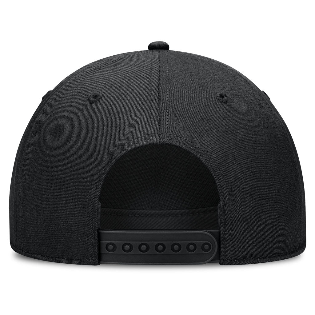 NCAA Ohio State Buckeyes Nike Vault Rope Structured Adjustable Hat - Black