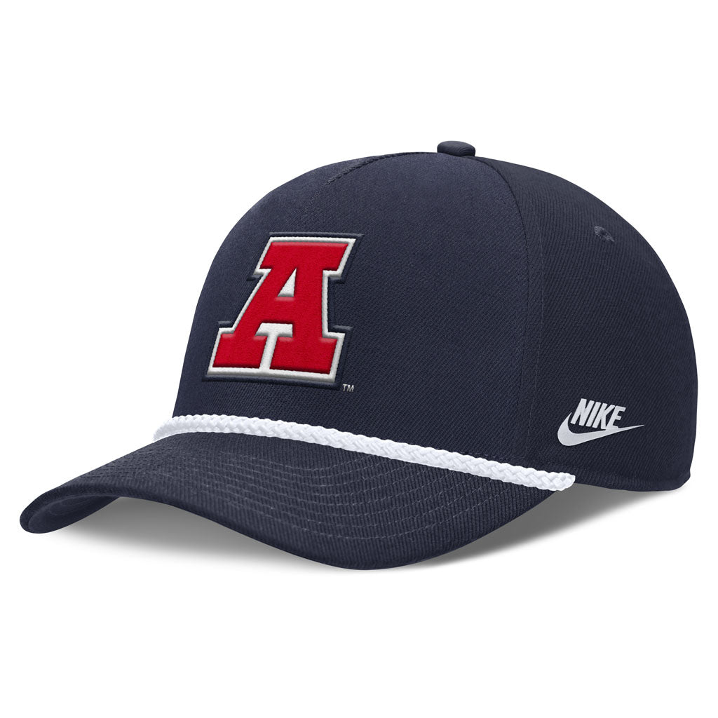 NCAA Arizona Wildcats Nike Vault Rope Structured Adjustable Hat - Navy