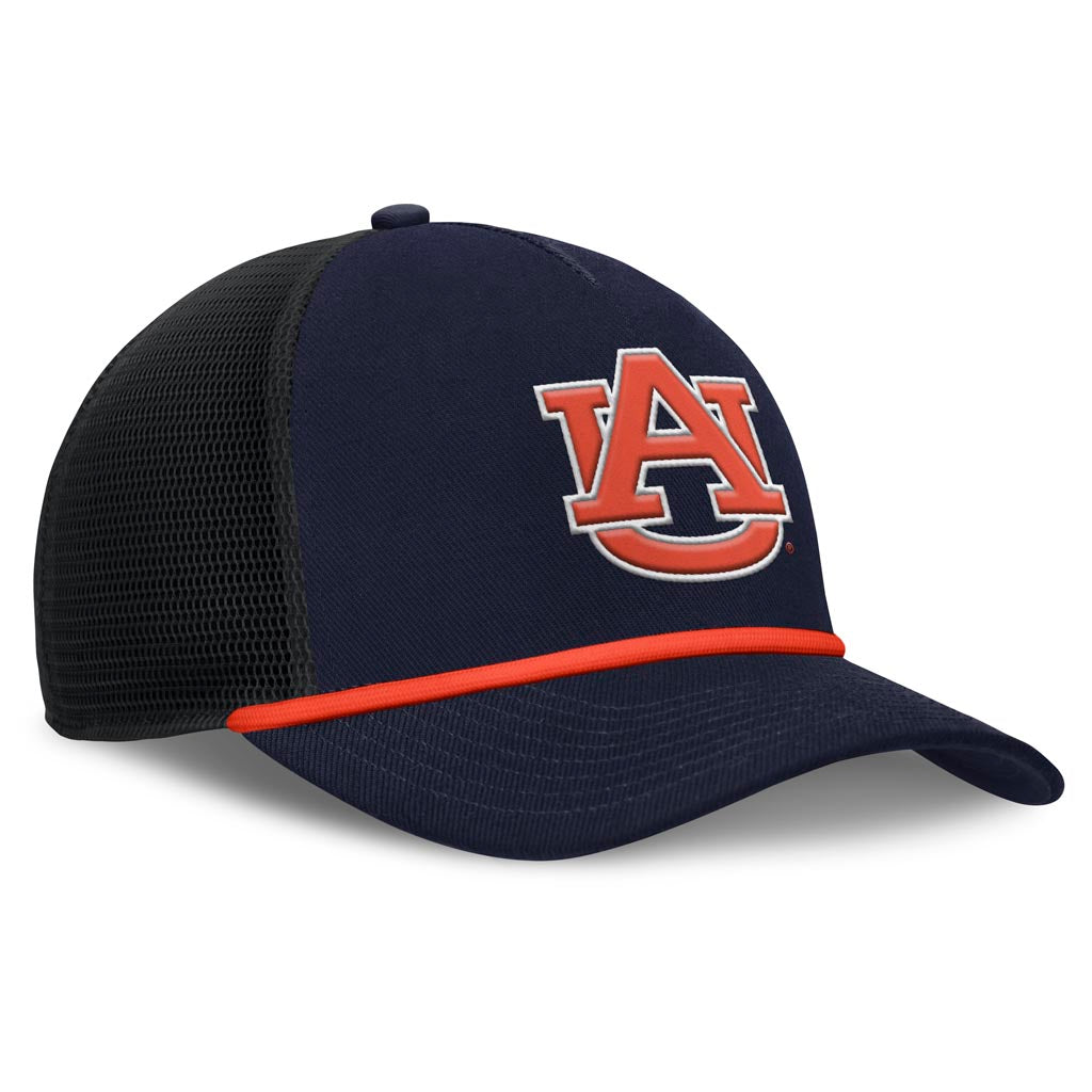 NCAA Auburn Tigers Nike Primary Logo Snapback Trucker Hat - Navy