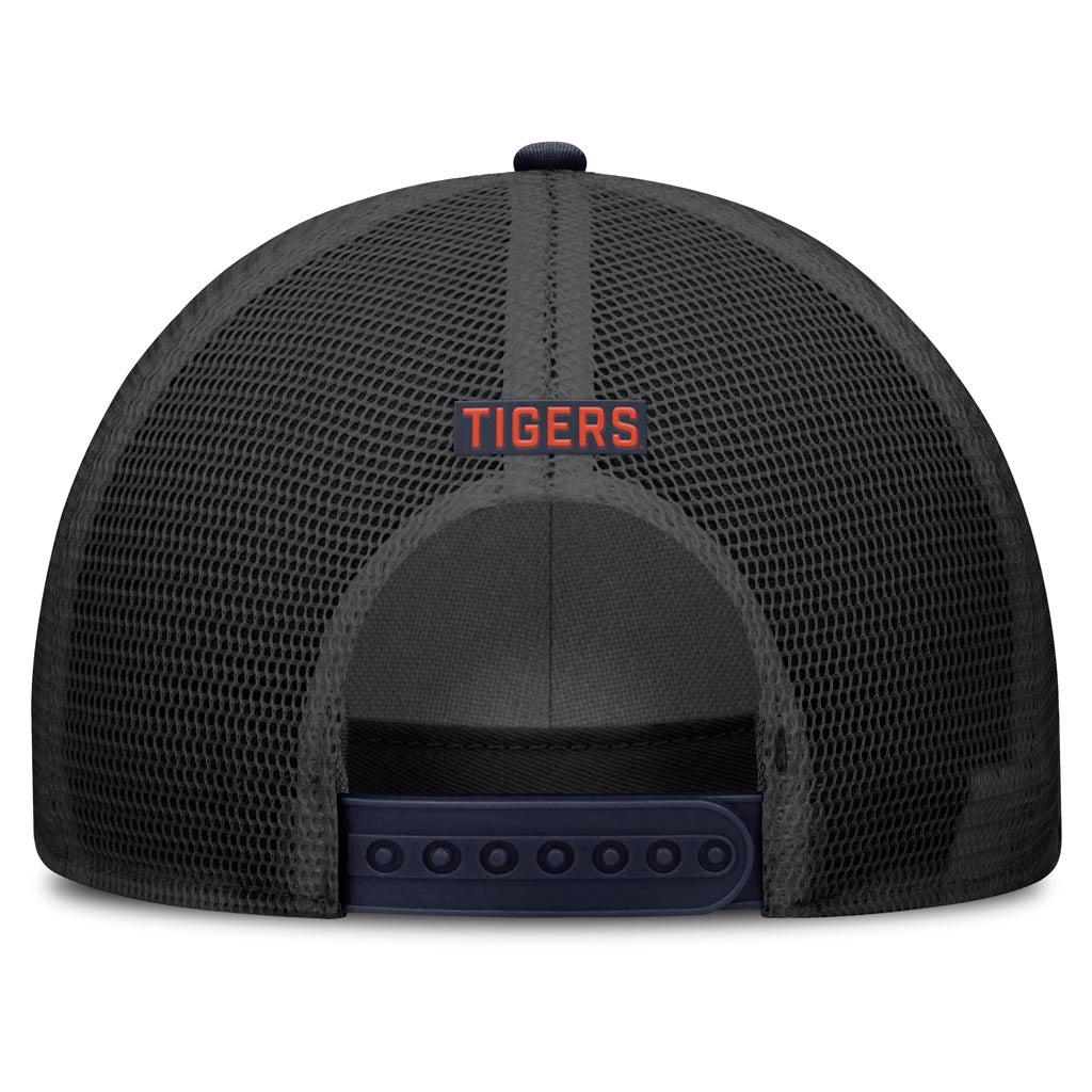 NCAA Auburn Tigers Nike Primary Logo Snapback Trucker Hat - Navy