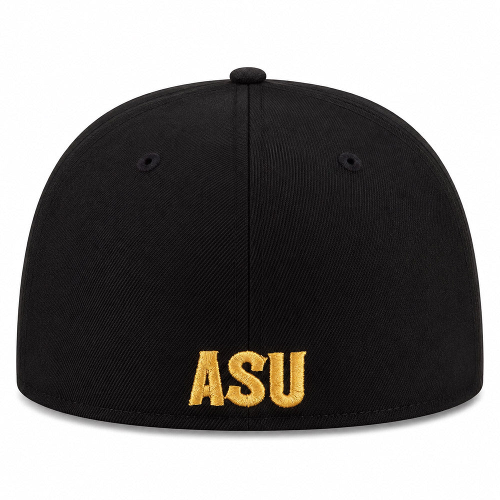 NCAA Arizona State Sun Devils New Era Primary Logo 59FIFTY Fitted Hat - Black