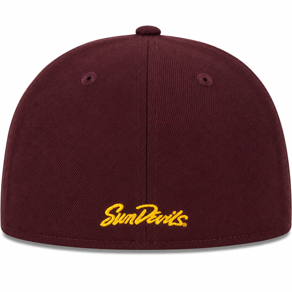 NCAA Arizona State Sun Devils New Era Sparky Face 59FIFTY Fitted Hat