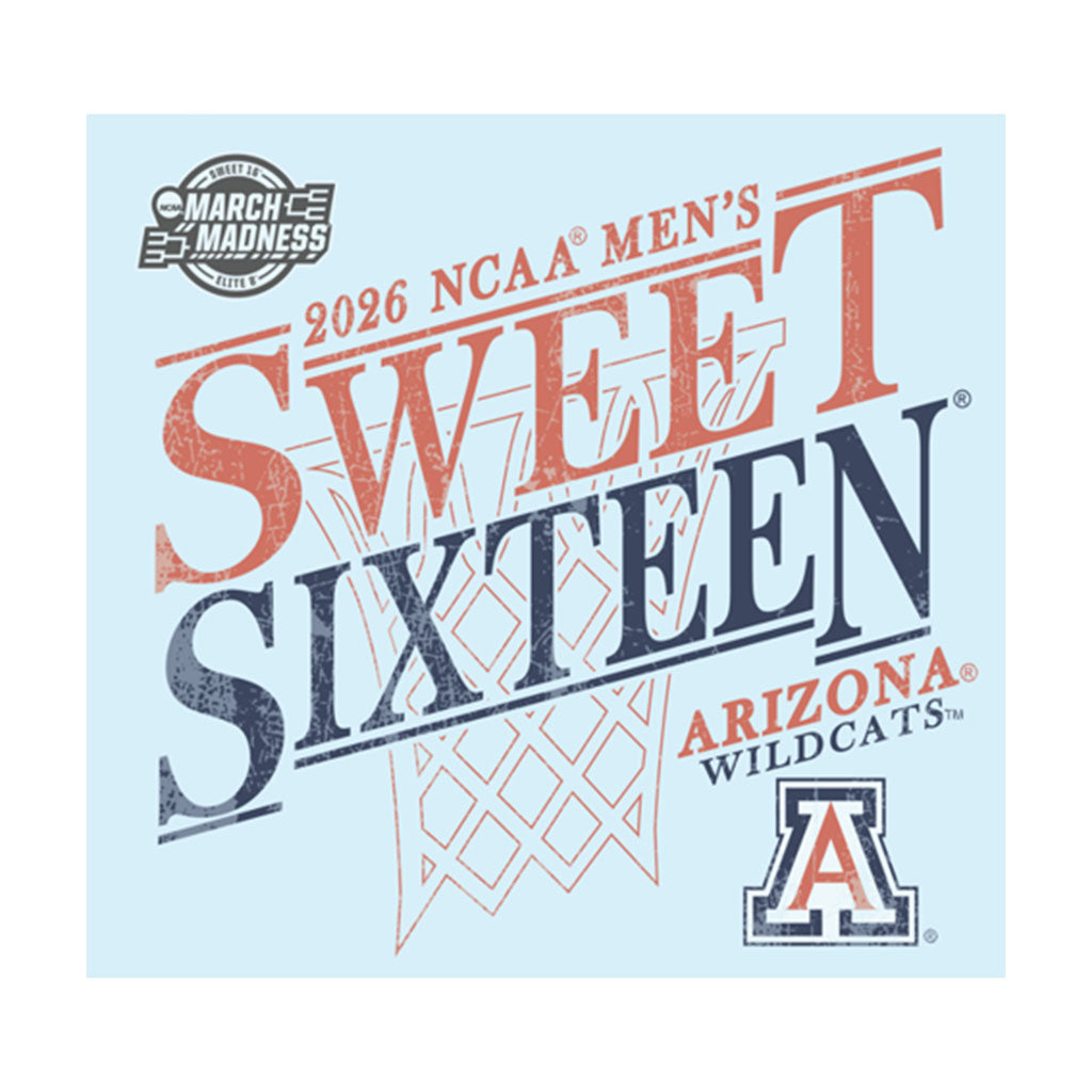 NCAA Arizona Wildcats Blue 84 Fulfill Sweet 16 Tee - Blue