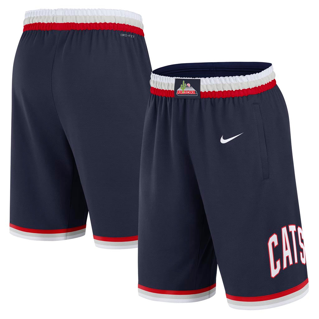 NCAA Arizona Wildcats Nike 2025 Replica Shorts - Navy