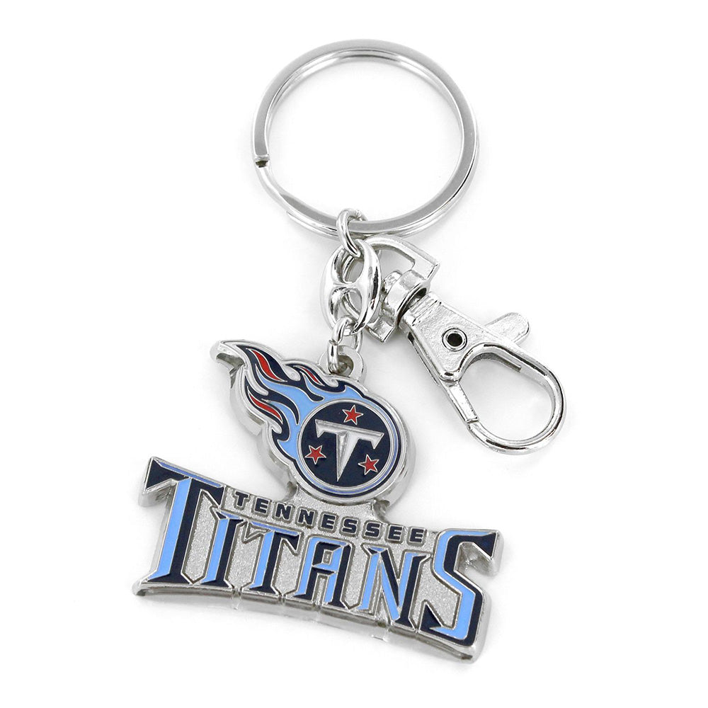 NFL Tennessee Titans Aminco Logo Keychain