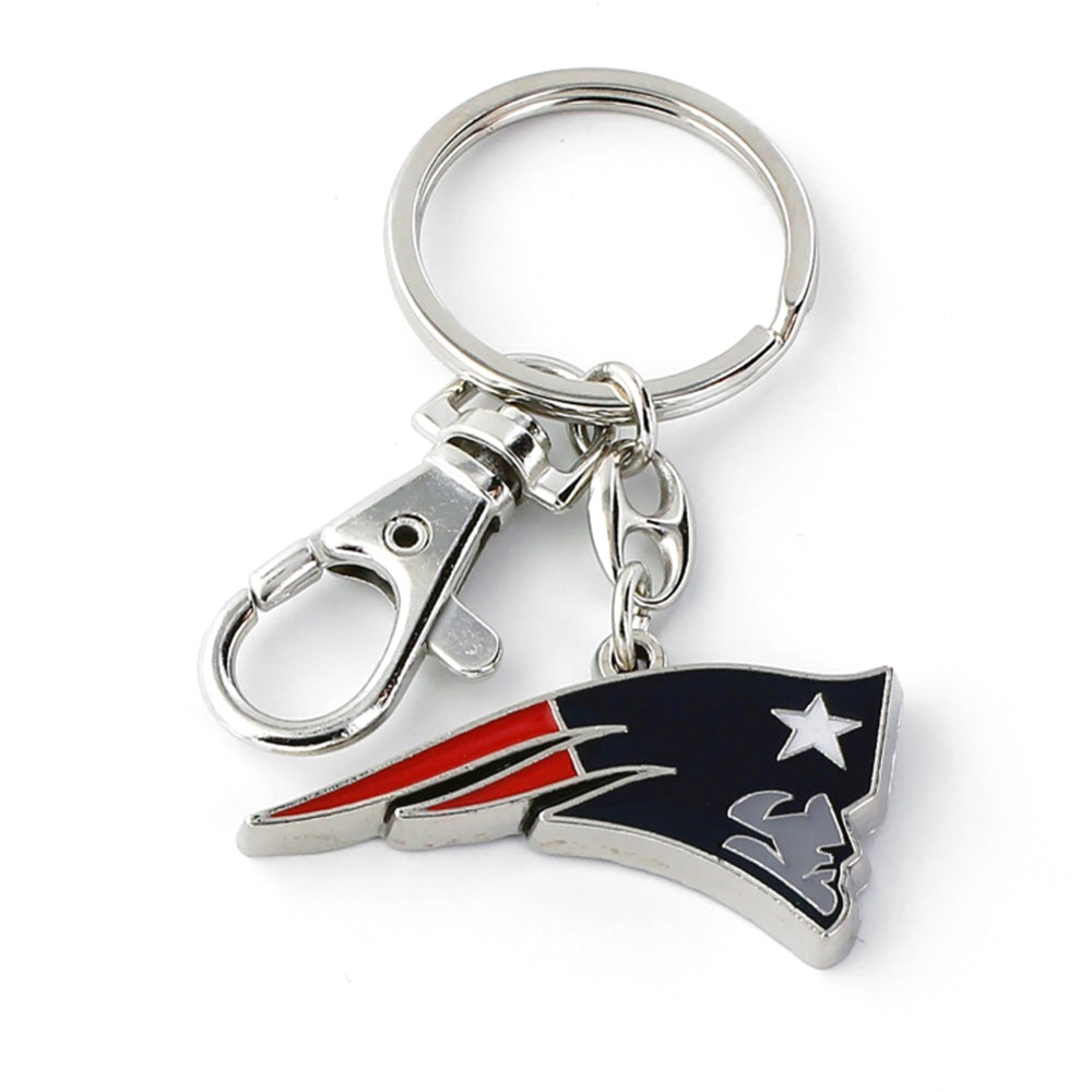 NFL New England Patriots Aminco Logo Keychain