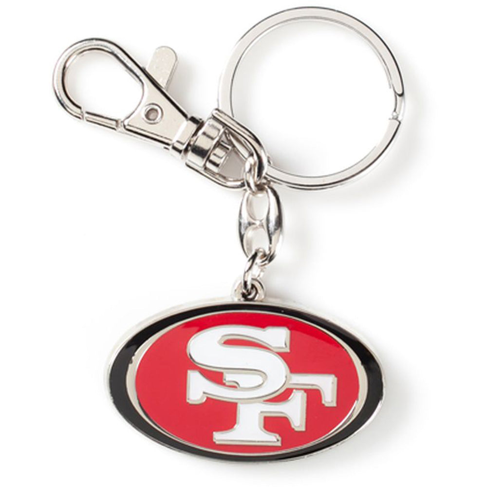 NFL San Francisco 49ers Aminco Logo Keychain