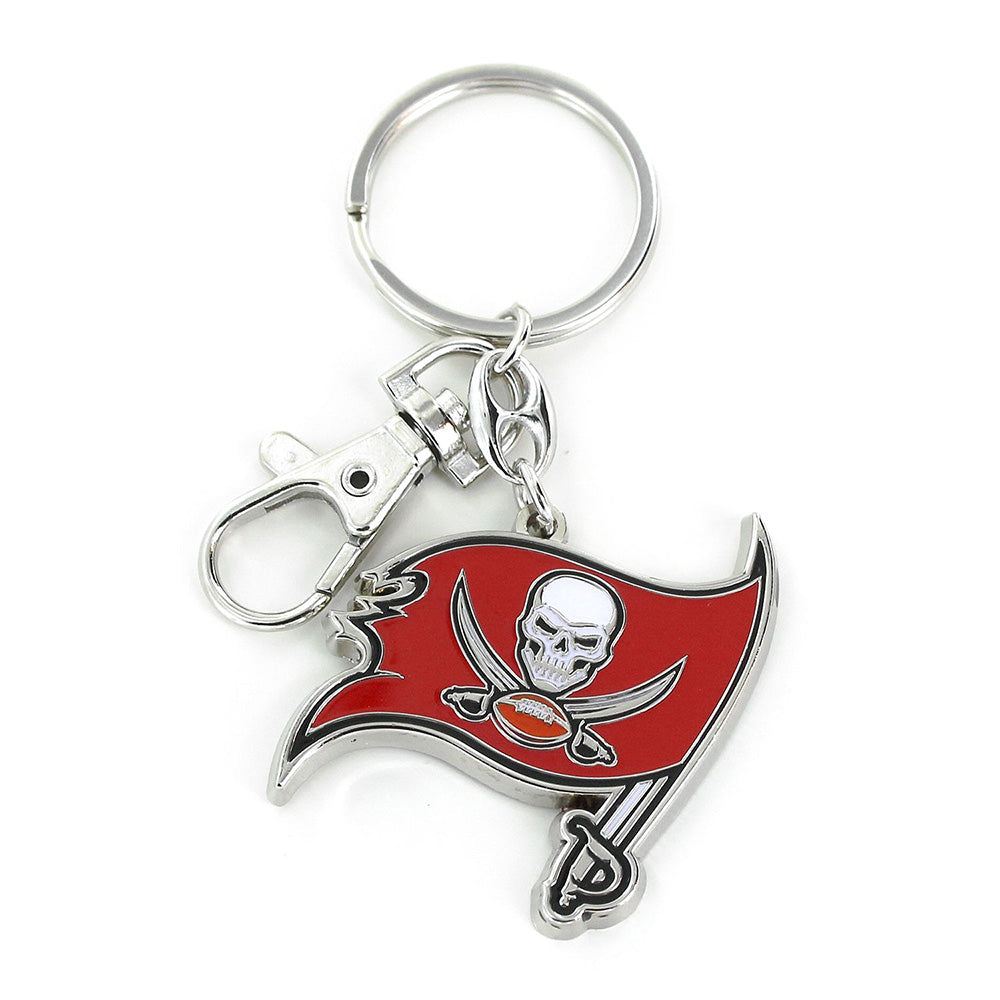 NFL Tampa Bay Buccaneers Aminco Logo Keychain