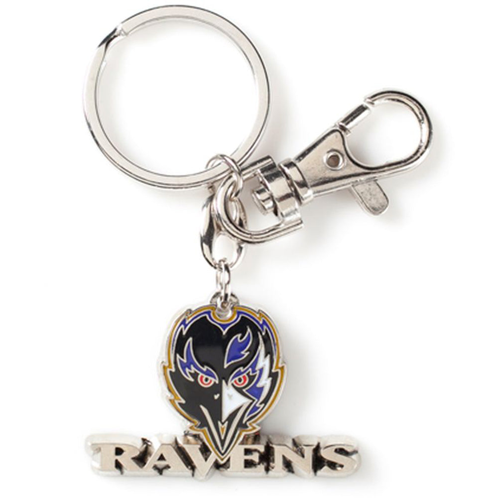 NFL Baltimore Ravens Aminco Logo Keychain